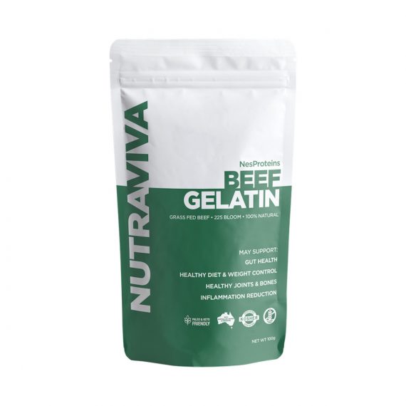 Nutra Organics Natural Gelatin Unflavoured Powder G Carnivore